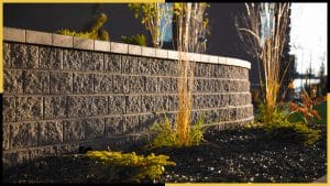 Concrete or Stone Retaining Wall in Calgary